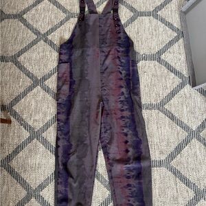 Kavu San Blas Overalls in moon tie dye L